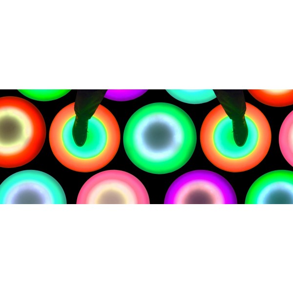 Svetelné efekty na stenu a podlahu