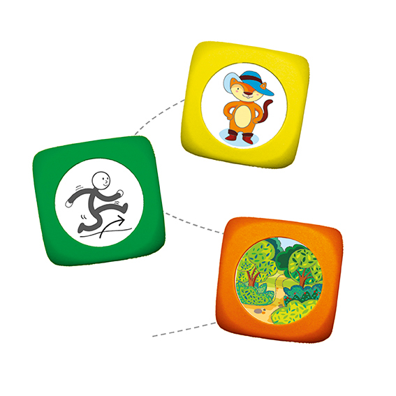 Povedz rozprávku pomocou kociek