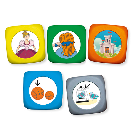 Povedz rozprávku pomocou kociek