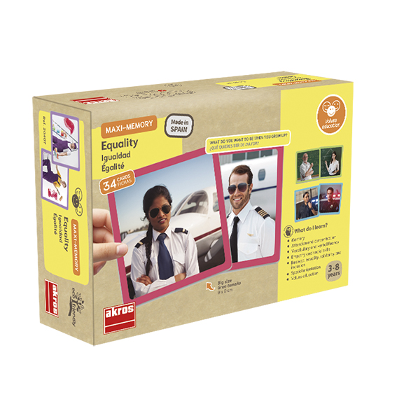 Maxi Pexeso - rovnosť v povolaniach