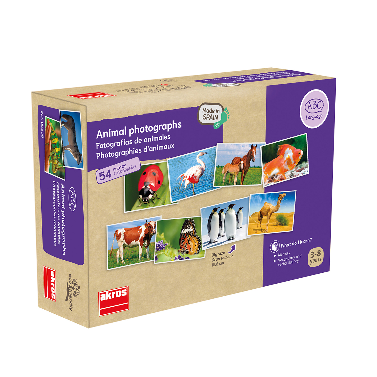 Kartičky zvieratá 16x16cm