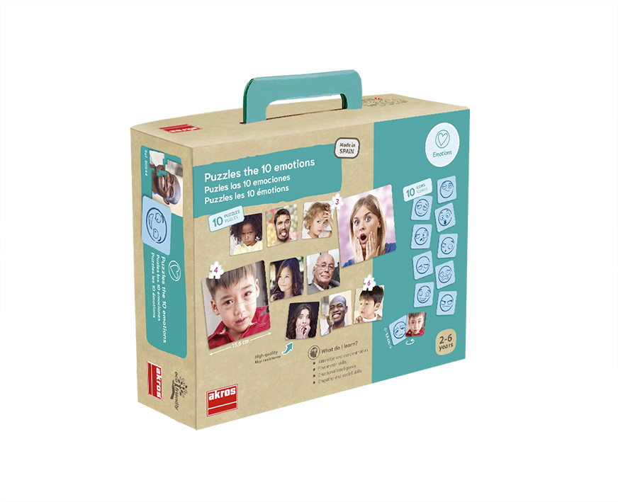 Puzzle - 10 emócií