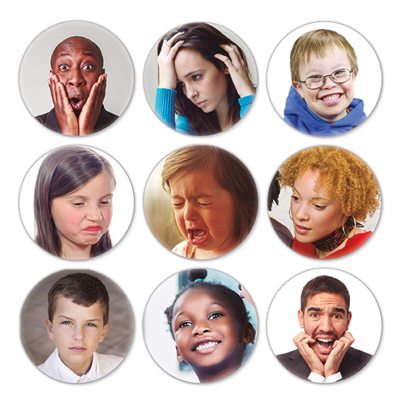 Hra rozpoznaj emócie