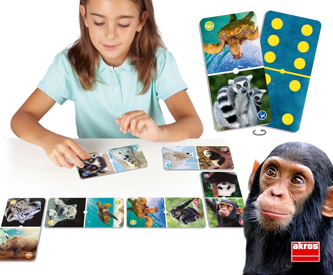 Domino - Zachráňme zvieratá 