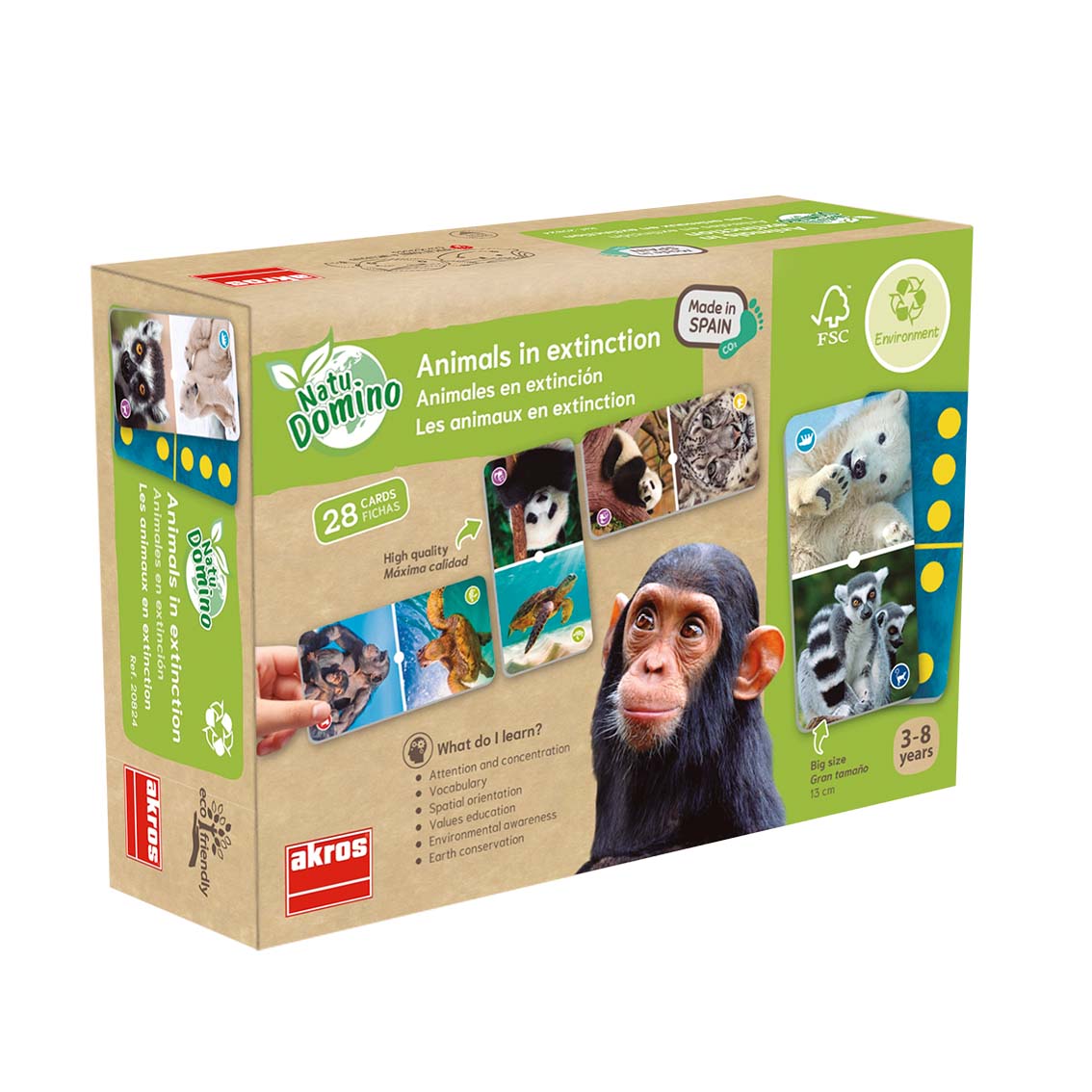 Domino - Zachráňme zvieratá 