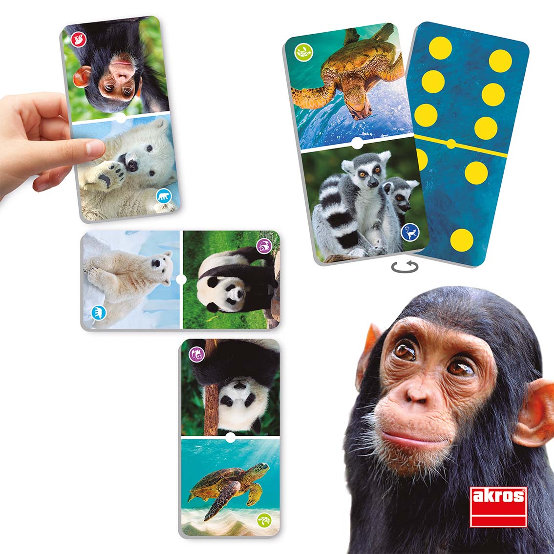 Domino - Zachráňme zvieratá 