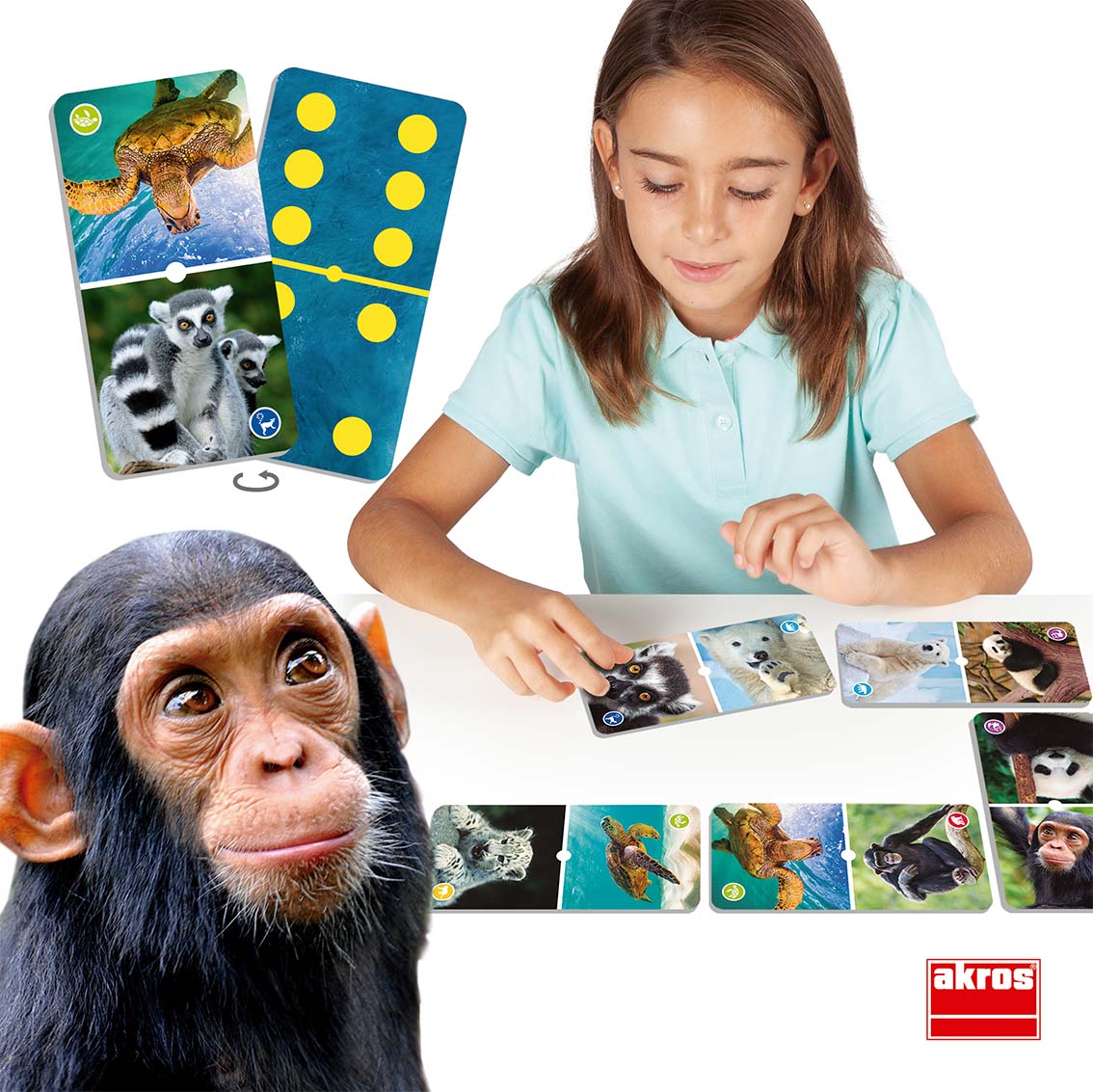 Domino - Zachráňme zvieratá 