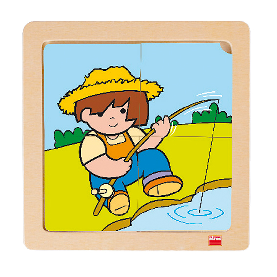 Sada puzzle  Zaro a Nita  (4 kusy)