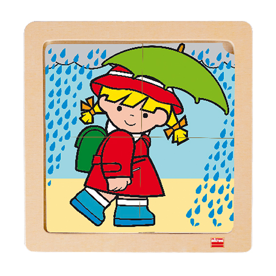 Sada puzzle  Zaro a Nita  (4 kusy)