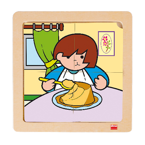 Sada puzzle  Zaro a Nita  (4 kusy)