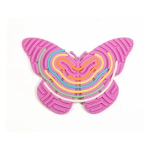 Silikónová senzorická doska Motýľ