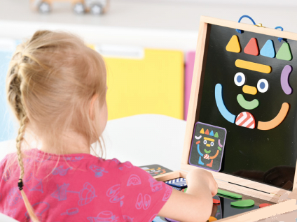 Magnetická tabuľa -čierna