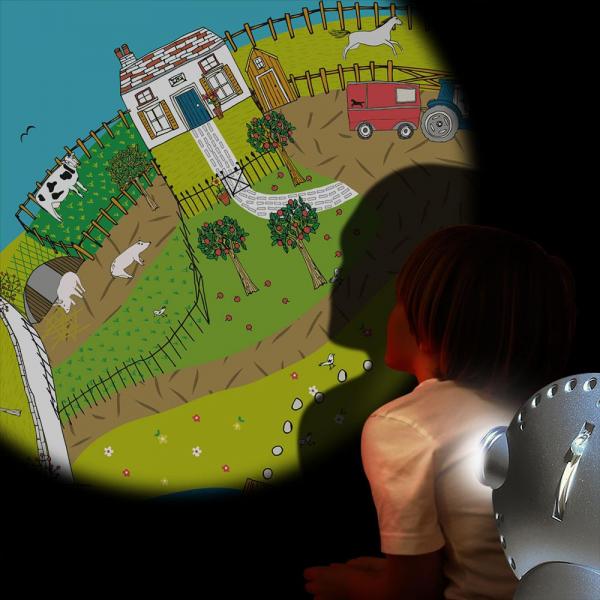 Space projektor - Obrázkový filter život na vidieku