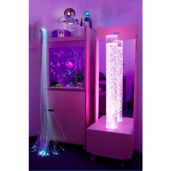 Mobilný senzorický vozík s Led projektorom