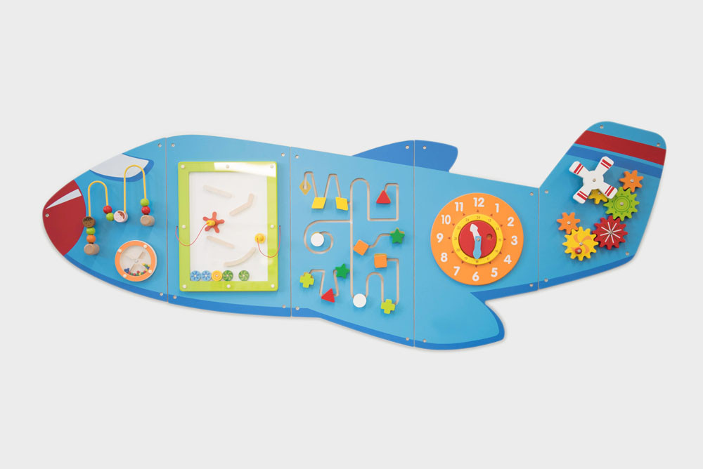 Obrovská nástenná tabuľa - lietadlo