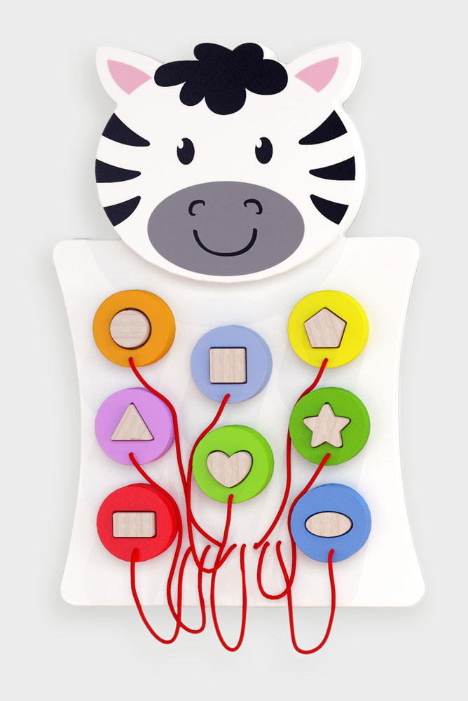 Sada 3 nástenných senzorických panelov – zvieratá