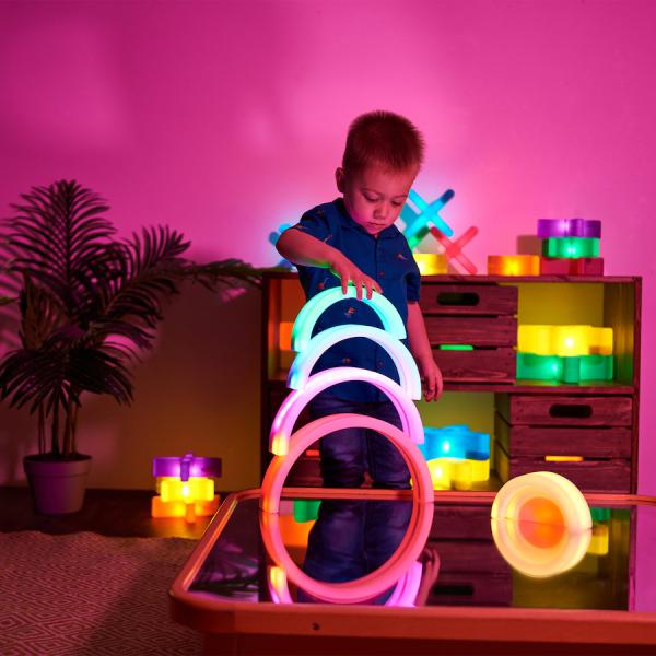 Dúhové svietiace oblúky 