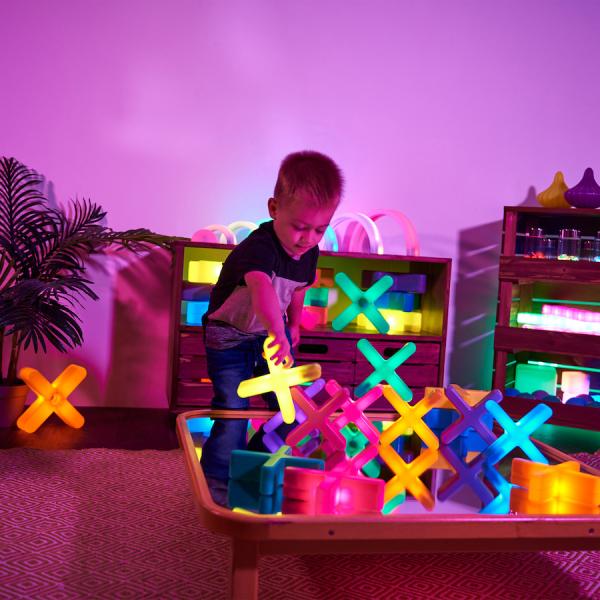 Malé  svietiace krížiky