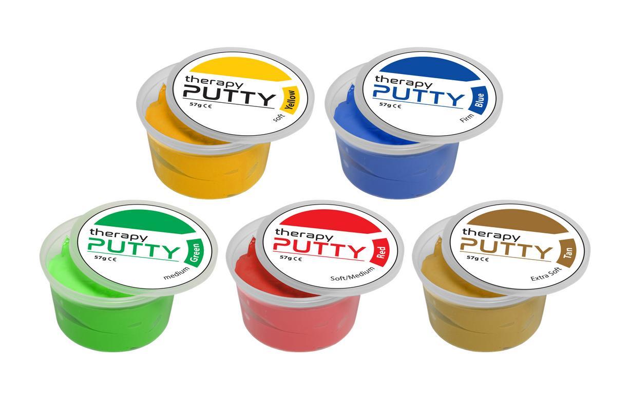 Putty - rehabilitačna modelovacia hmota 