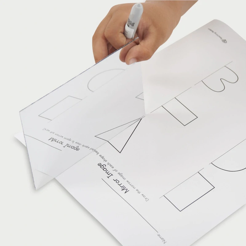 Plastové zrkadlá A6 – 10 ks