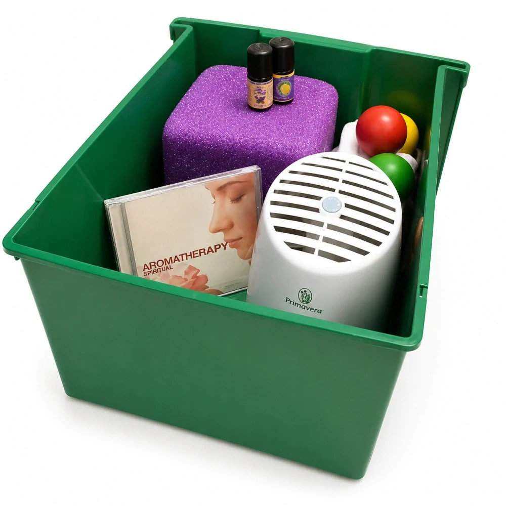 Kompletný multisenzorický box s pomôckami