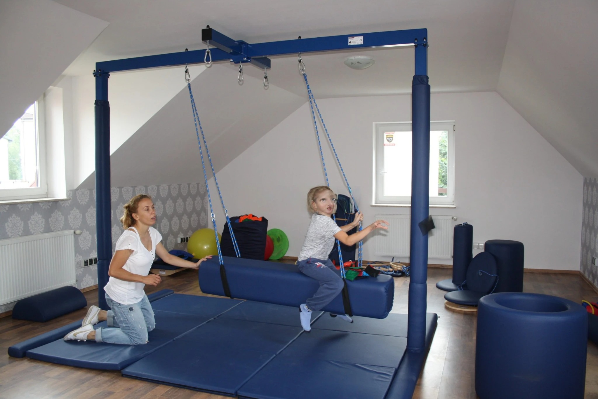 Terapeutická hojdačka koník 