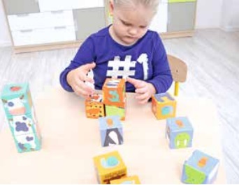 Zvieratá - Kreatívne kocky