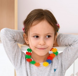 Konštrukčné kocky - veľké kvety