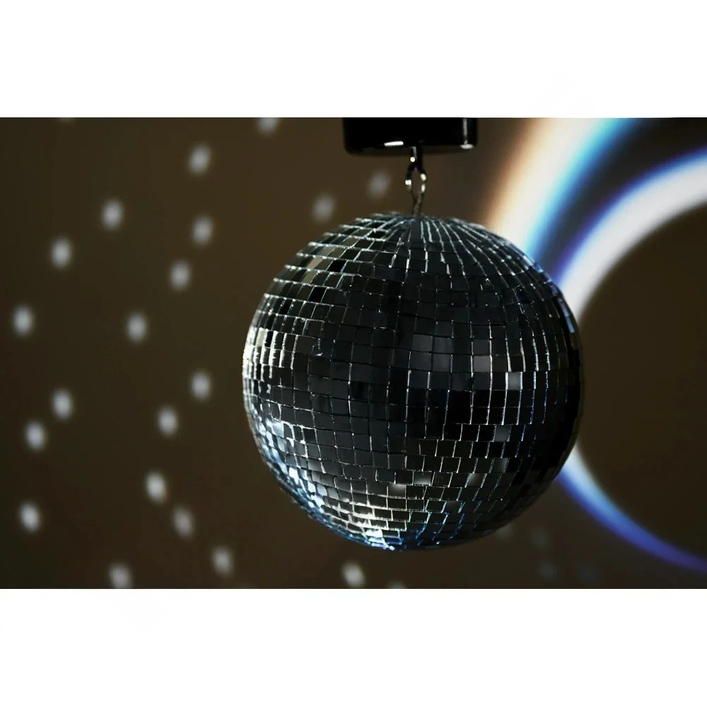Svetelná disco guľa - súprava