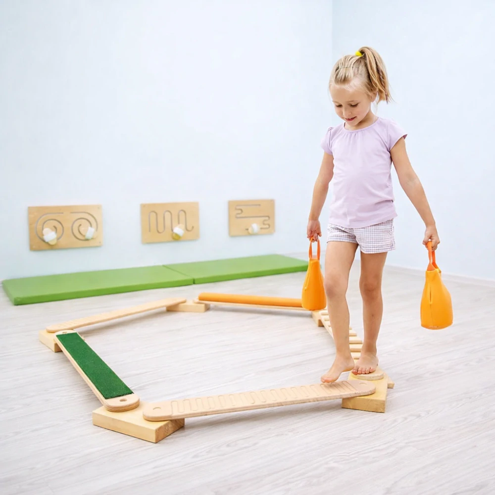 Senzorická kladina - had