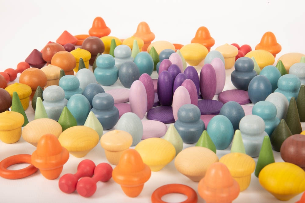 Drevené formy a tvary - štartovacia sada (168 ks)