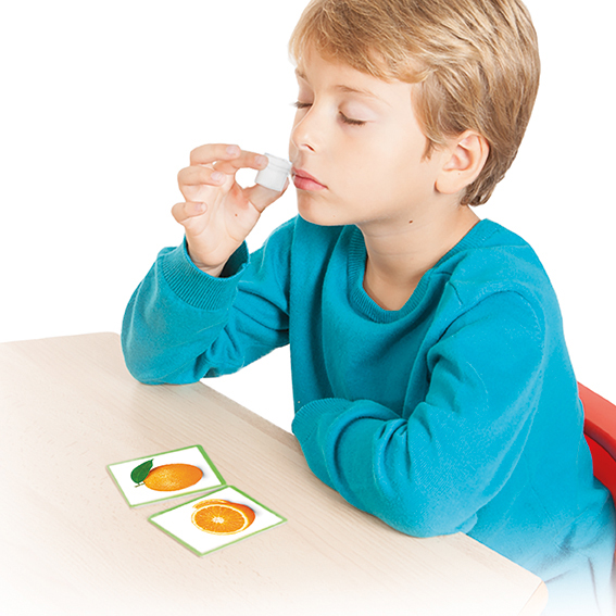 Ovoňaj a nájdi - ovocie 