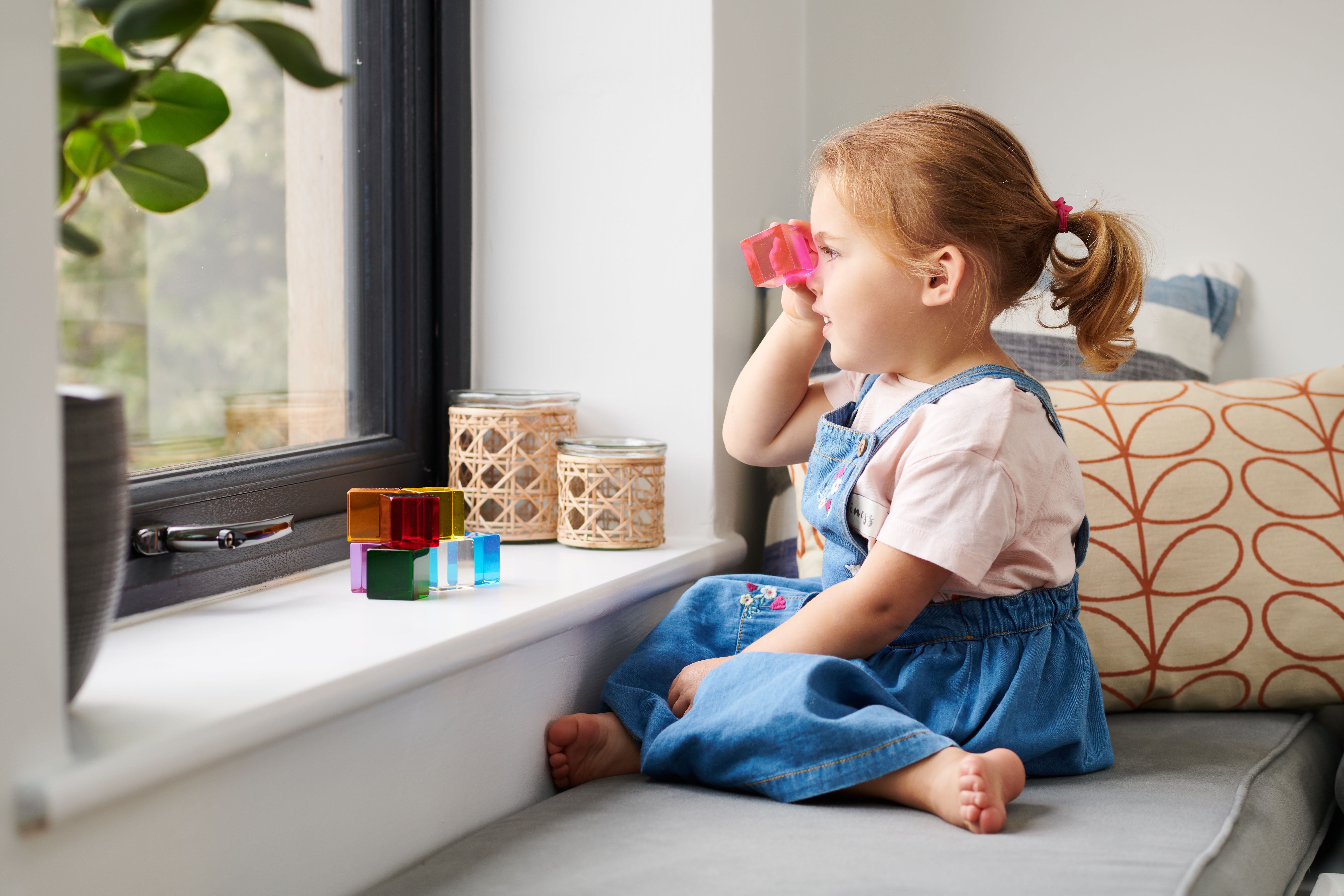 Transparentné kocky