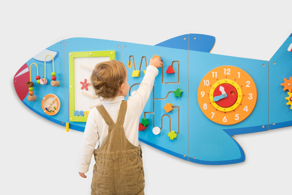 Obrovská nástenná tabuľa - lietadlo