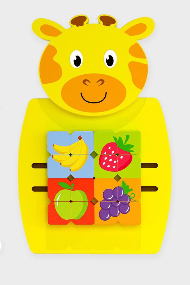 Sada 3 nástenných senzorických panelov – zvieratá