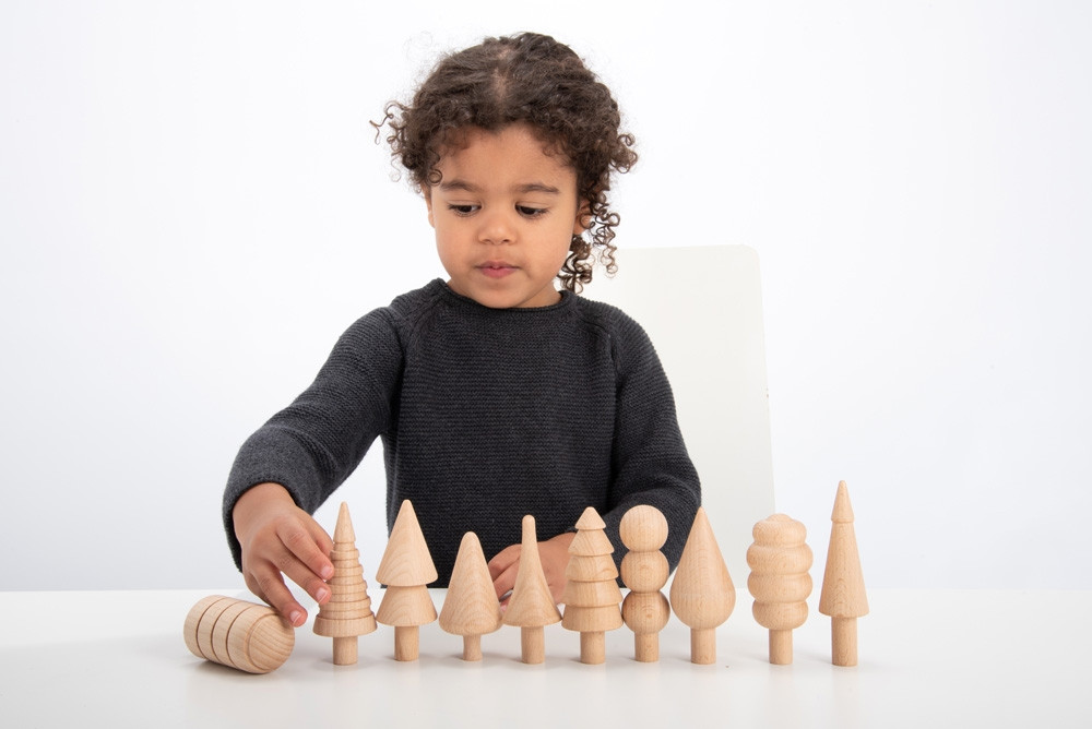 Prírodné drevené stromy