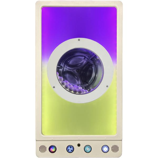 Interaktívny svetelný panel - práčka 