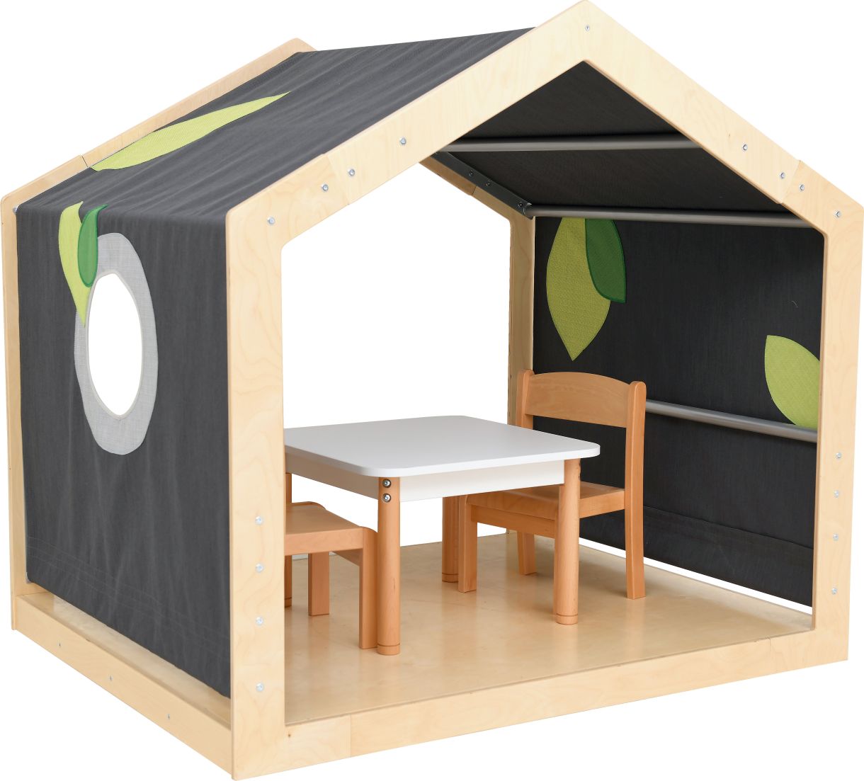 Bezpečné miesto domček - senzorický kútik pre deti