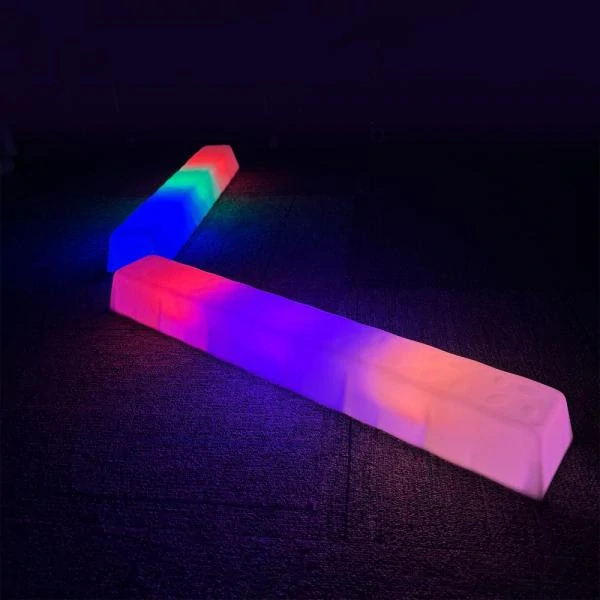 Osvetlená kladina s LED diódou/2 ks