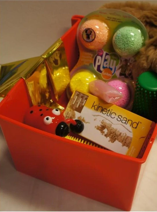 Kompletný multisenzorický box s pomôckami