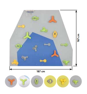 Lezecká stena jaskyňa 
