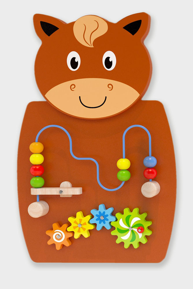 Sada 3 nástenných senzorických panelov – zvieratá