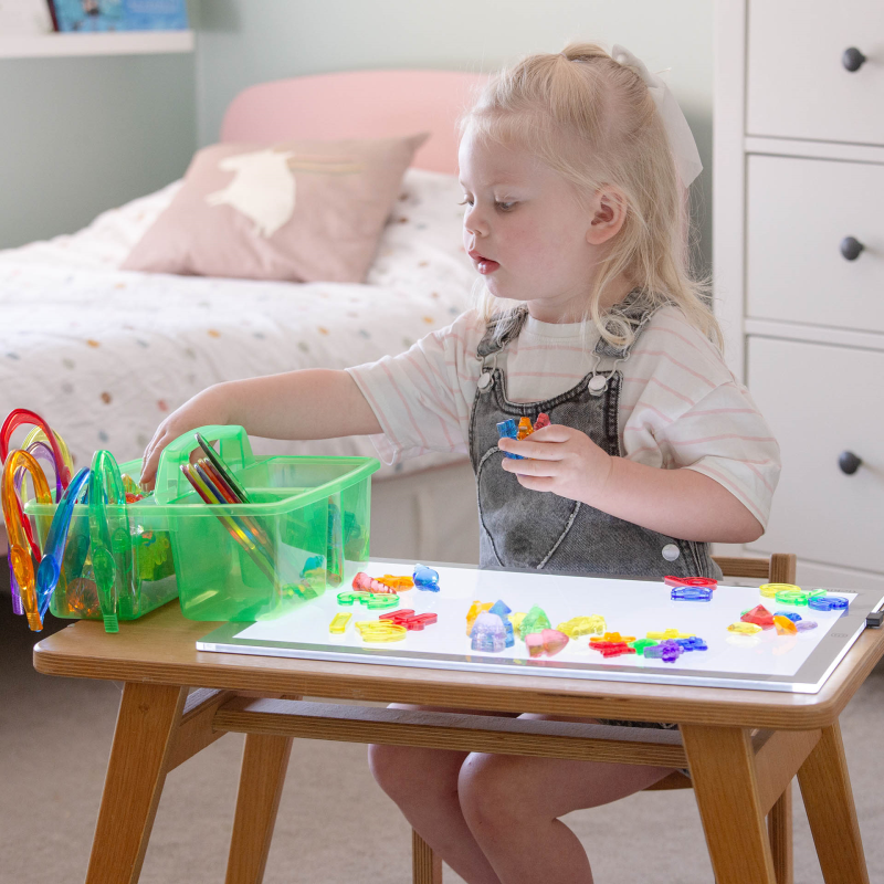 Sada priehľadných pomôcok