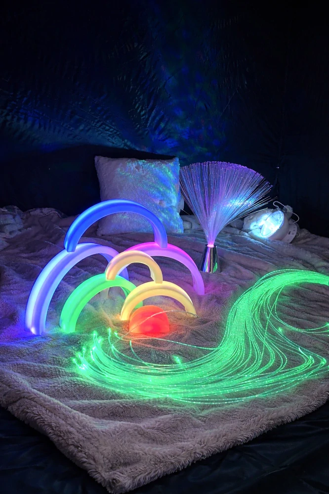 Senzorický stan s terapeutickým príslušenstvom