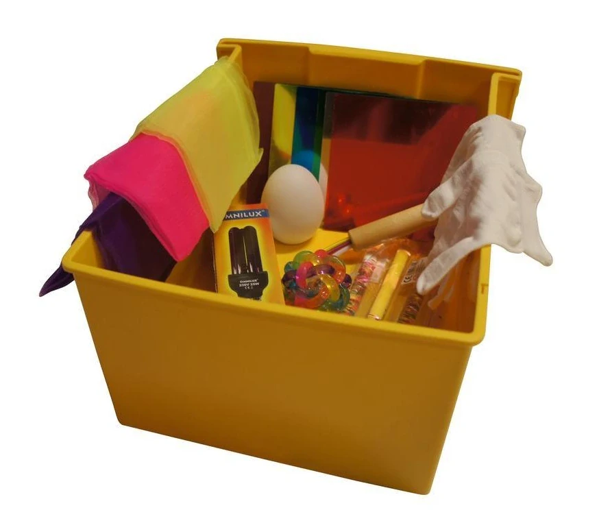 Kompletný multisenzorický box s pomôckami