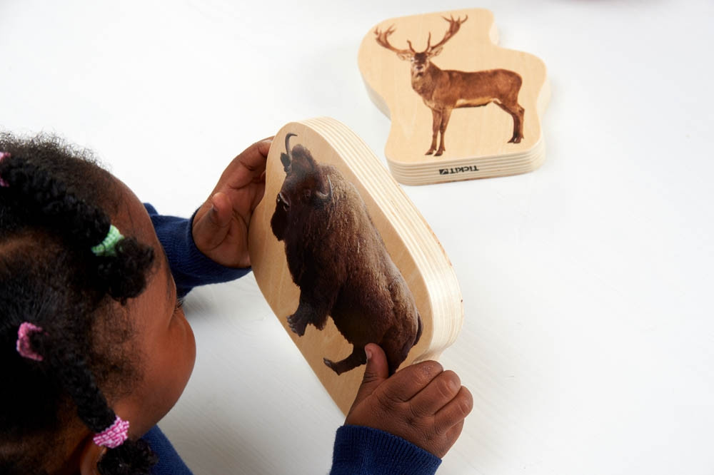 Drevený set - lesné zvieratá