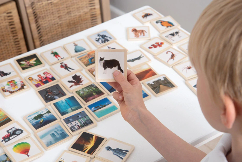 Drevené kartičky na rozprávanie