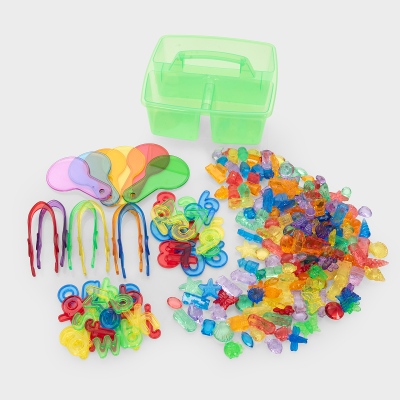 Sada priehľadných pomôcok