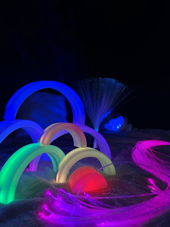 Senzorický stan s terapeutickým príslušenstvom