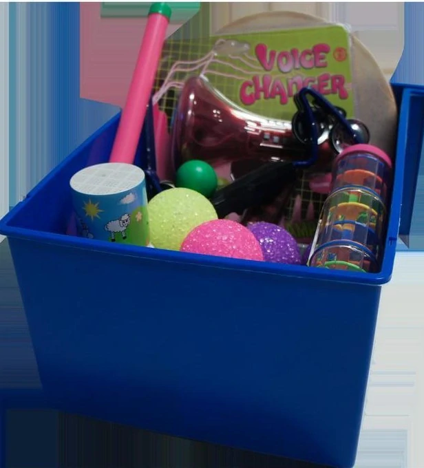 Kompletný multisenzorický box s pomôckami